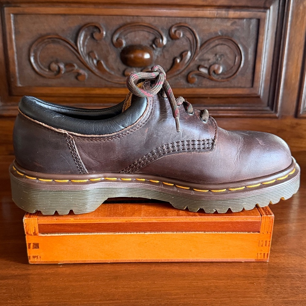 Vintage Dr. Martens Leather Oxford Shoes 8053 Model ~ 5UK, 7W, 6M - Picture 6 of 12